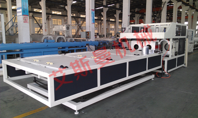 PVC solid pipe production line