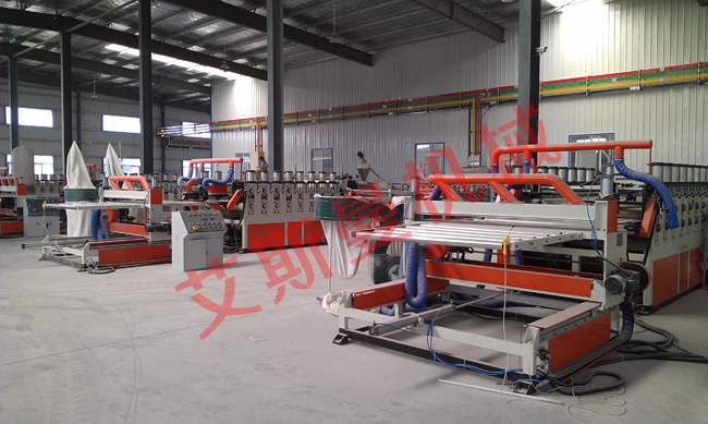 PVC Crust foamed board production line